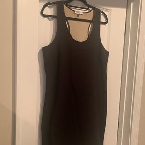 Emerson Fry Black Tank Dress